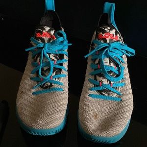 Nike Teal and Gray LeBron